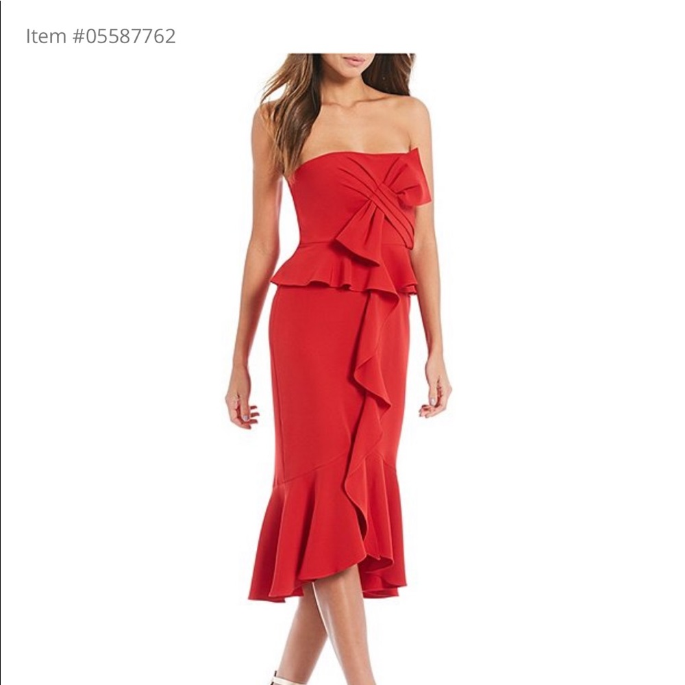 Red Cocktail Dress